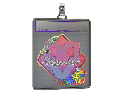 Sticker Slab | dexter (Glitter) | Rio 2022