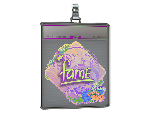 印花板 | fame（全息）| 2022年里约热内卢锦标赛