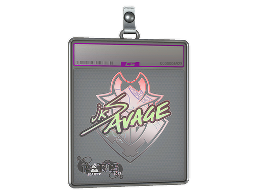 Sticker Slab | jks (Holo) | Paris 2023