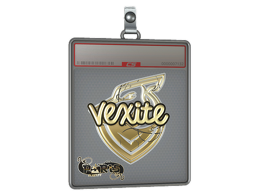 Sticker Slab | vexite (Gold) | Paris 2023