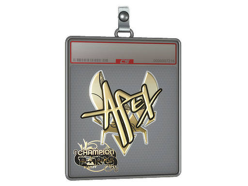 印花板 | apEX（金色，冠军）| 2023年巴黎锦标赛