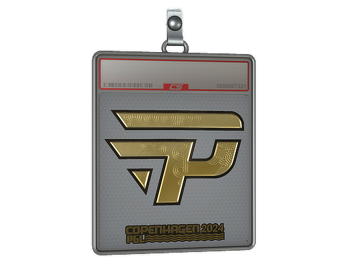 Sticker Slab | paiN Gaming (Gold) | Copenhagen 2024