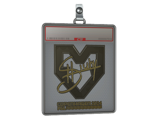 印花板 | siuhy（金色）| 2024年哥本哈根锦标赛