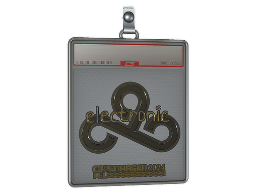 Sticker Slab | electronic (Gold) | Copenhagen 2024