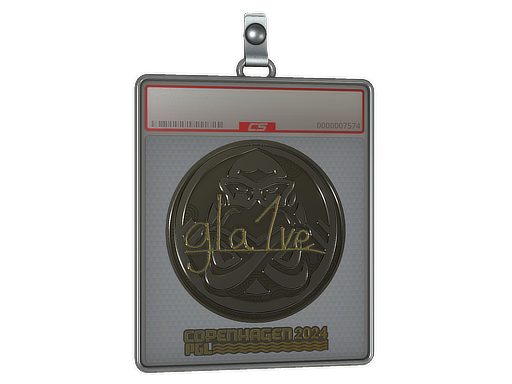 Sticker Slab | gla1ve (Gold) | Copenhagen 2024