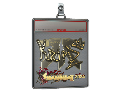 Sticker Slab | KRIMZ (Gold) | Shanghai 2024