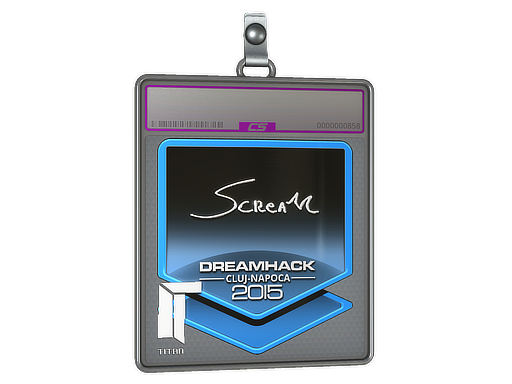 Sticker Slab | ScreaM (Foil) | Cluj-Napoca 2015