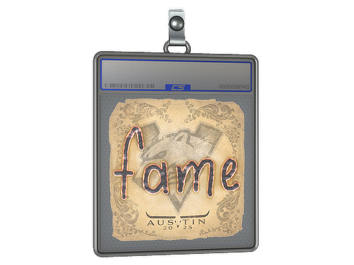 Sticker Slab | fame | Austin 2025