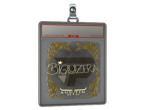 Sticker Slab | biguzera (Gold) | Austin 2025