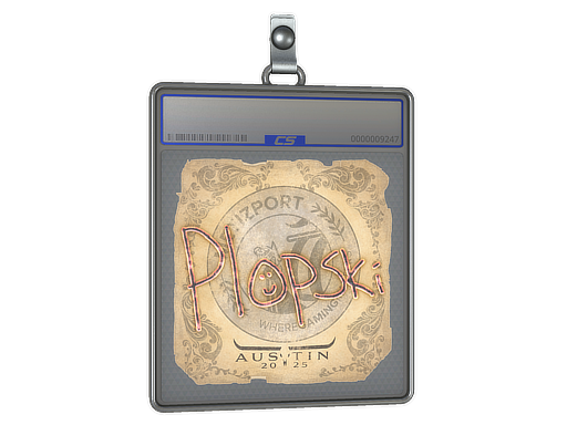 印花板 | Plopski | 2025年奥斯汀锦标赛