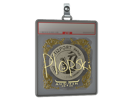 印花板 | Plopski（金色）| 2025年奥斯汀锦标赛