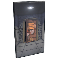 Oldschool Metal Door