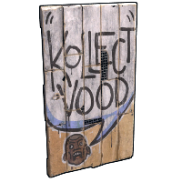 Oldschool Wooden Door