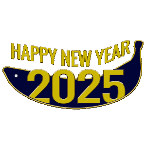 New Year 2025 Banana