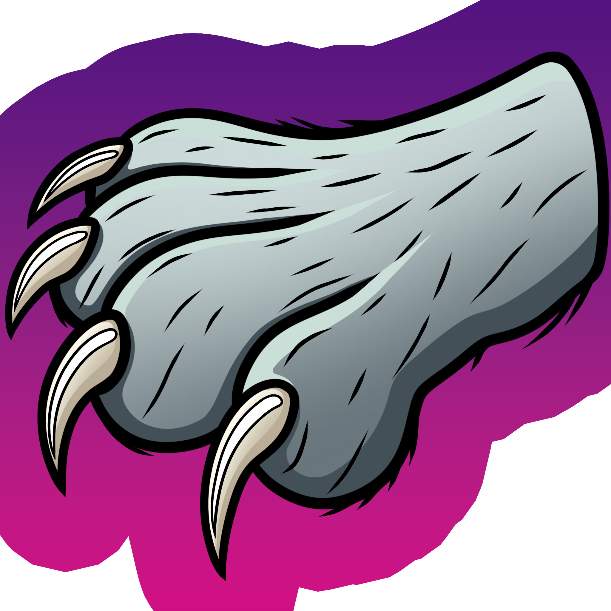 COLORED Paw Mythical