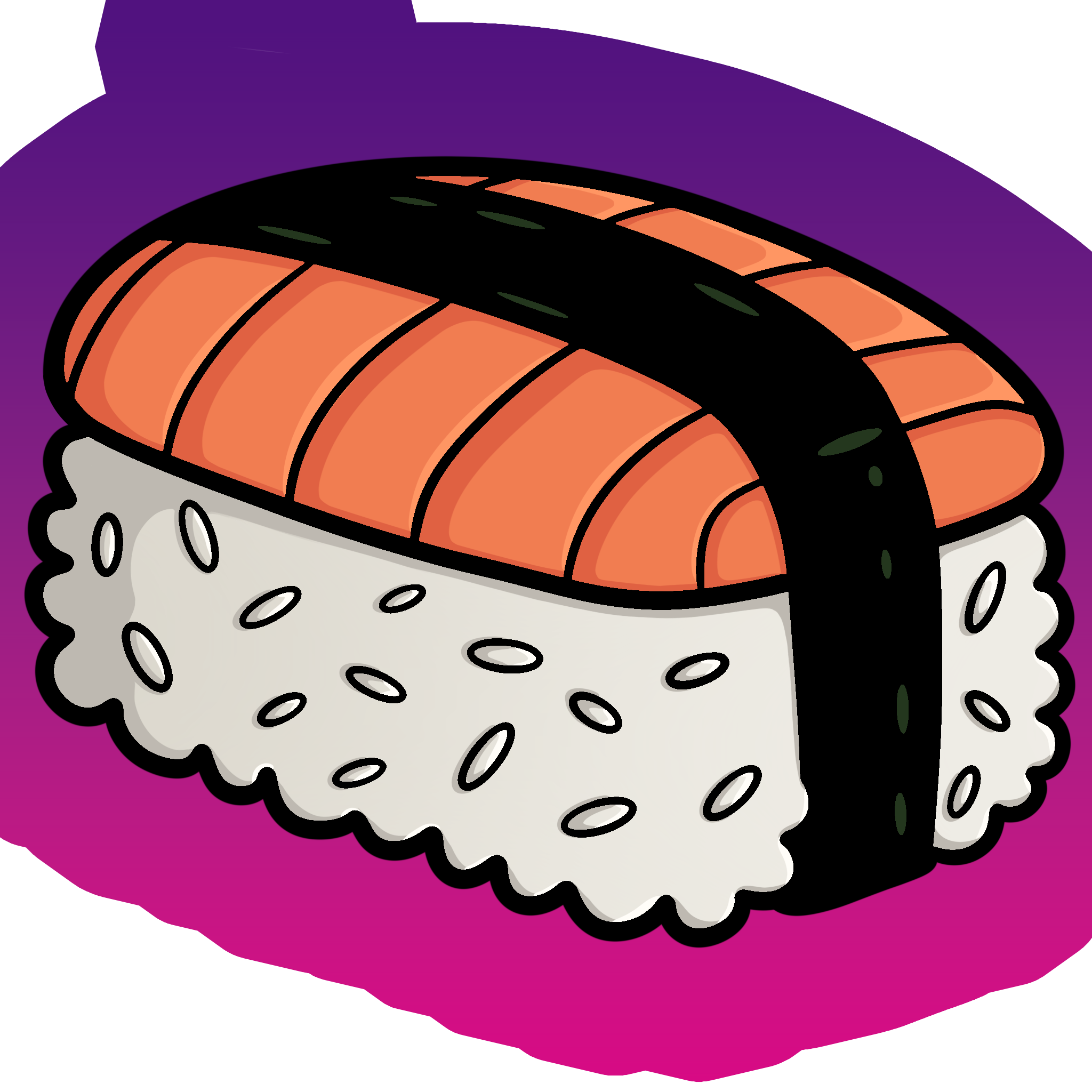 COLORED Sushi Mythical