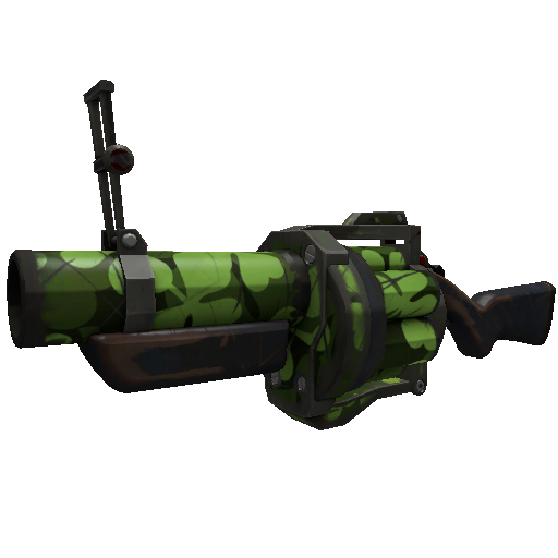 Clover Camo'd Grenade Launcher (Well-Worn)