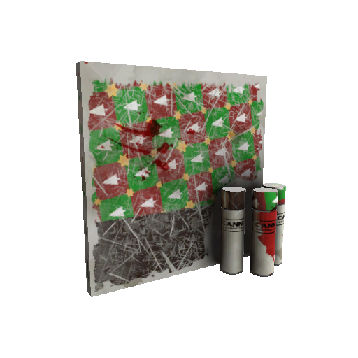 Gifting Mann's Wrapping Paper War Paint (Battle Scarred)
