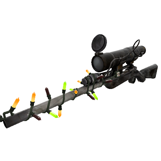 Festivized Shot in the Dark Sniper Rifle (Battle Scarred)