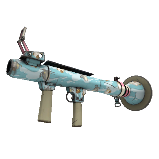 Killstreak Blue Mew Rocket Launcher (Minimal Wear)