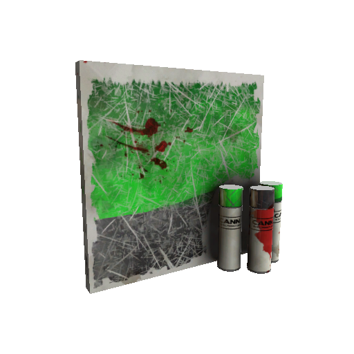 Health and Hell (Green) War Paint (Battle Scarred)