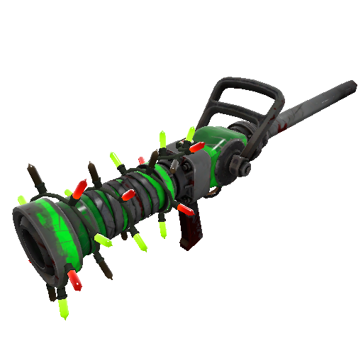 Strange Festivized Health and Hell (Green) Medi Gun (Battle Scarred)