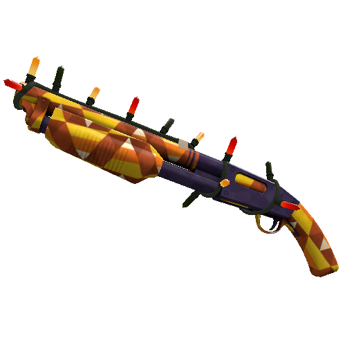 Strange Festivized Specialized Killstreak Candy Coated Shotgun (Factory New)
