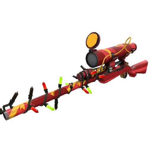 Strange Festivized Specialized Killstreak Gift Wrapped Sniper Rifle (Field-Tested)