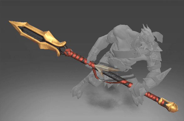 Corrupted Noble Warrior Spear
