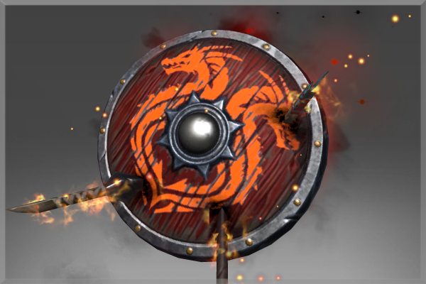 Corrupted Burning Shield of the Outland Ravager