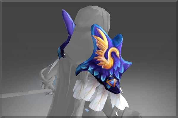 Corrupted Pauldrons of the Frozen Feather