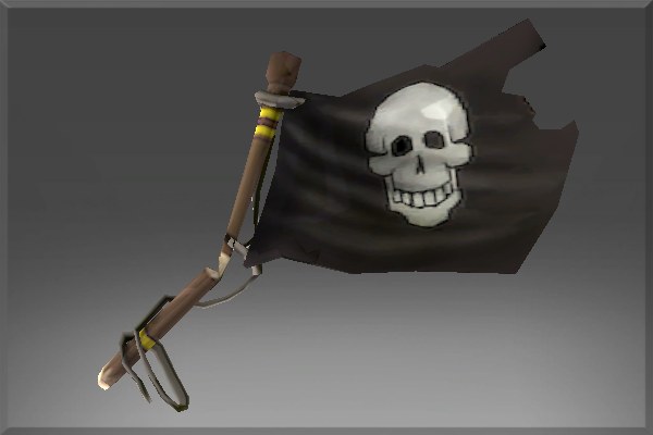 Cursed Pirate Slayer's Black Flag