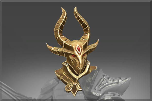 Autographed Armature of the Belligerent Ram Helm