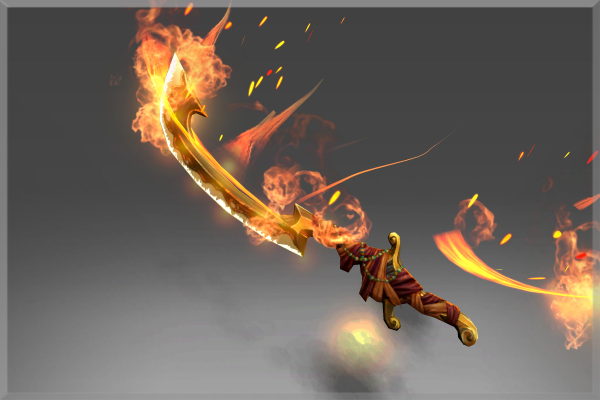 Autographed Blade of the Wandering Flame