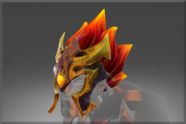 Autographed Flaming Hair of Blaze Armor