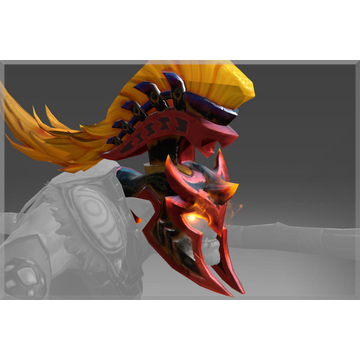 亲笔签名 灰烬恶魔战盔