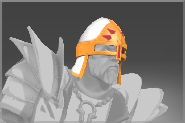 Autographed Helm of the Radiant Crusader