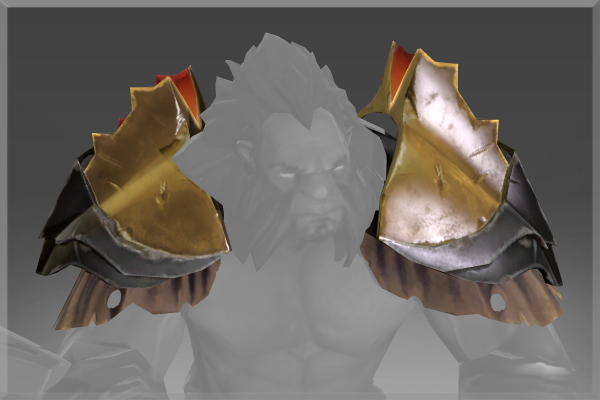 Autographed Lineage Pauldron of the Ram's Head