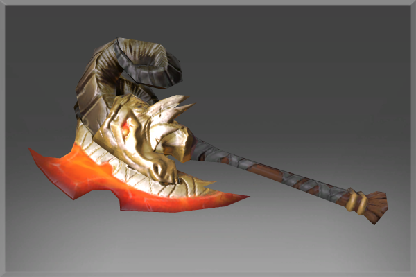 Autographed Lineage Ram's Head Blade