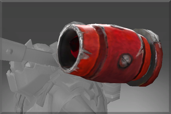 Autographed Mortar Forge Rocket Cannon