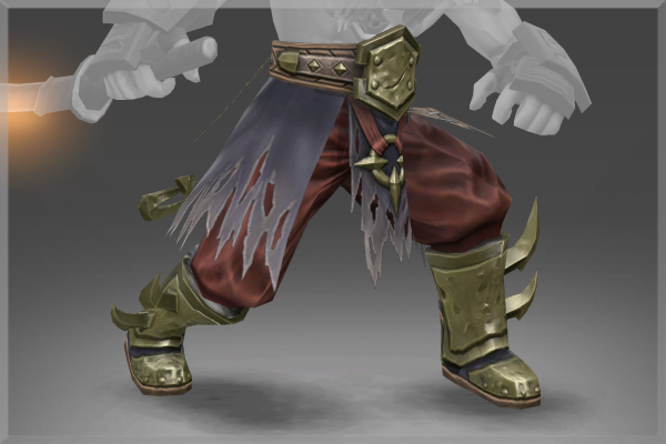 Autographed Sinister Shadow Legs