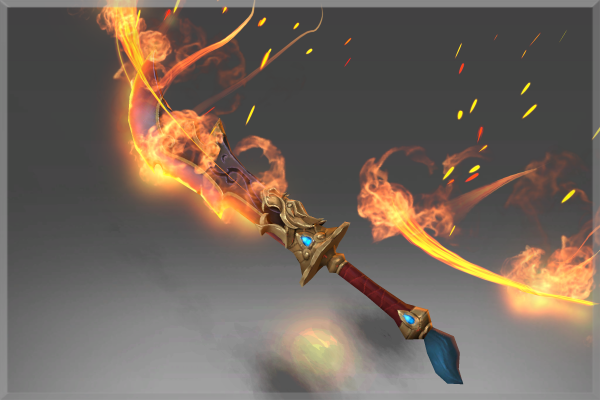 Autographed Sword of the Smoldering Sage