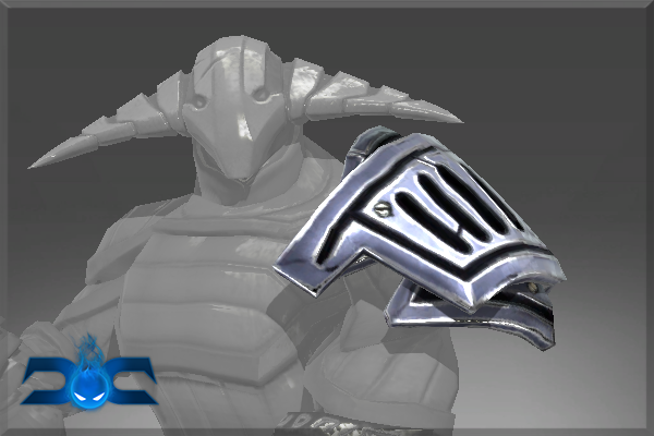Autographed Pauldron of the Warrior's Retribution