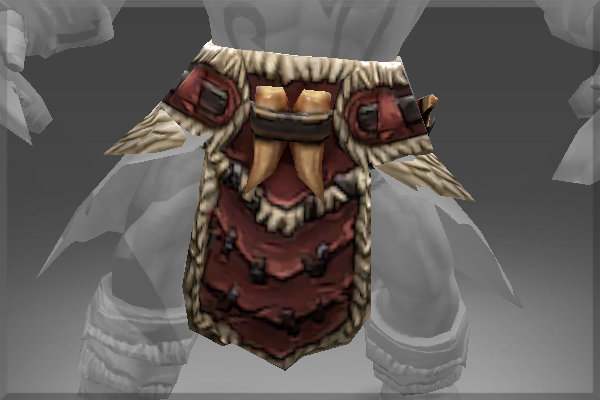 Autographed Red Talon Belt