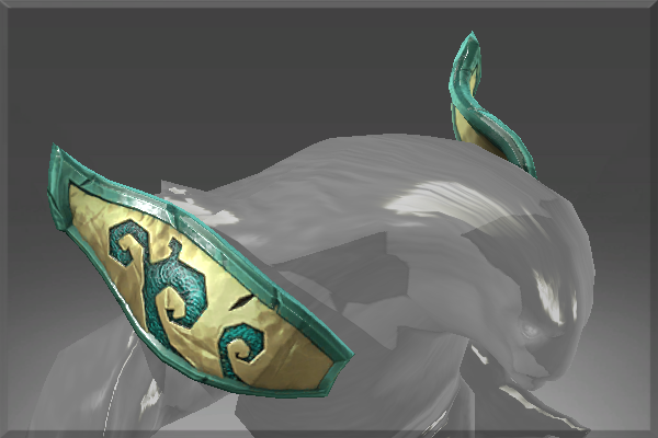 Auspicious Ancient Armor Shoulder Shields