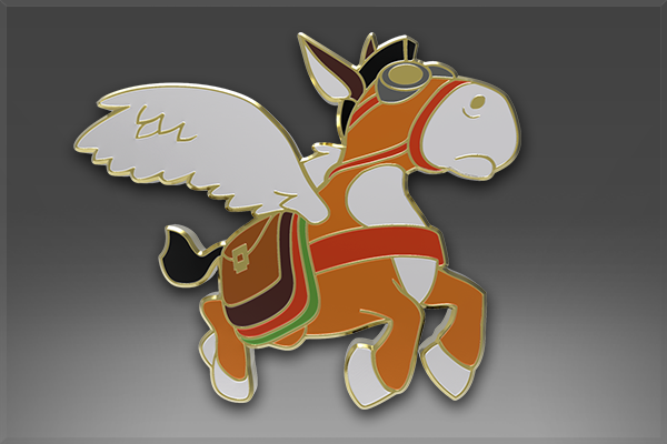 Genuine Classic Pin: Courier Donkey