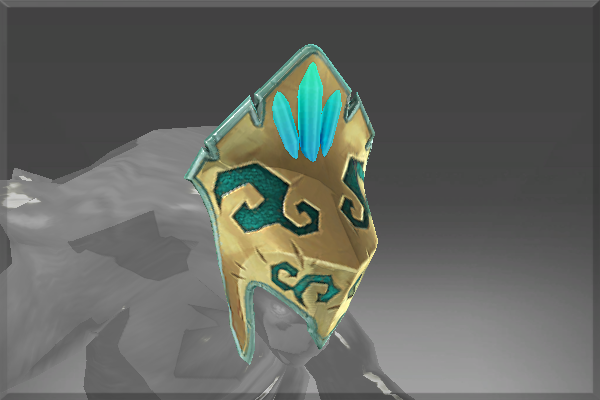 Frozen Ancient Armor Helmet
