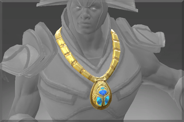 Frozen Scarab Pendant of the Priest Kings