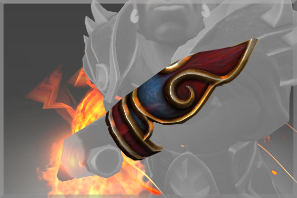 Inscribed Bracers of the Volcanic Guard