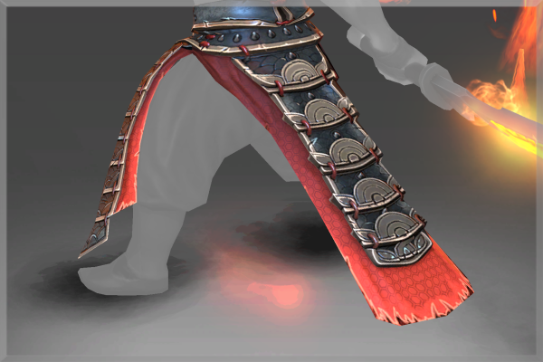 Inscribed Cinder Sensei Belt